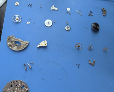 VINTAGE 16 SIZE HAMILTON GRADE 992B 21 JEWELS MODEL 5 POCKET WATCH PARTS