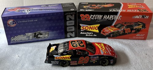Kevin Harvick 1:24 Diecast Replica #29 Sonic Signed Auto No Authentification