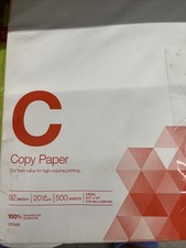 Staples 8.5" x 14" Copy Paper 20 lbs 92 Brightness 500/RM 127035