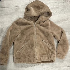 Blank NYC Tan Faux Fur Jacket sz Medium