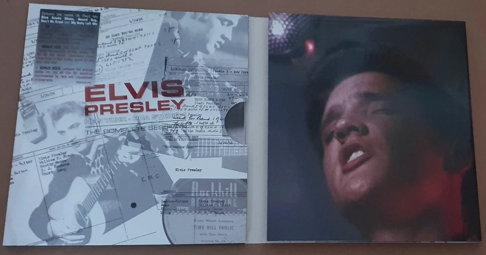 ELVIS PRESLEY MEMPHIS RECORDING SERVICE NEW YORK RCA Studio 1 CD+DVD- Selten -s. - Bild 3 von 4