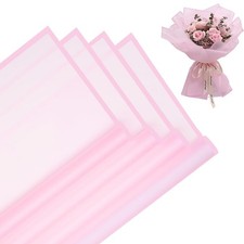 20 Sheets Flower Wrapping Paper, Waterproof Floral Bouquet Fresh Flower Wrapping