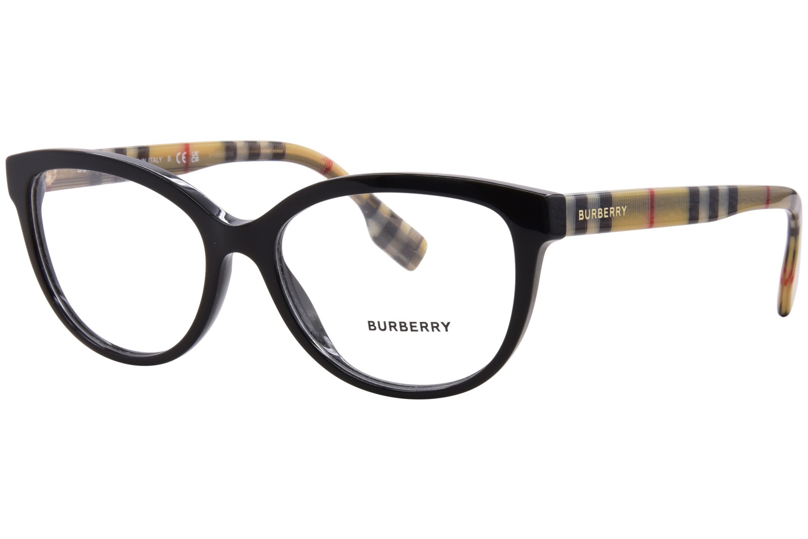 Burberry Esme BE2357 3757 Eyeglasses Frame Women's Black Full Rim 54mm