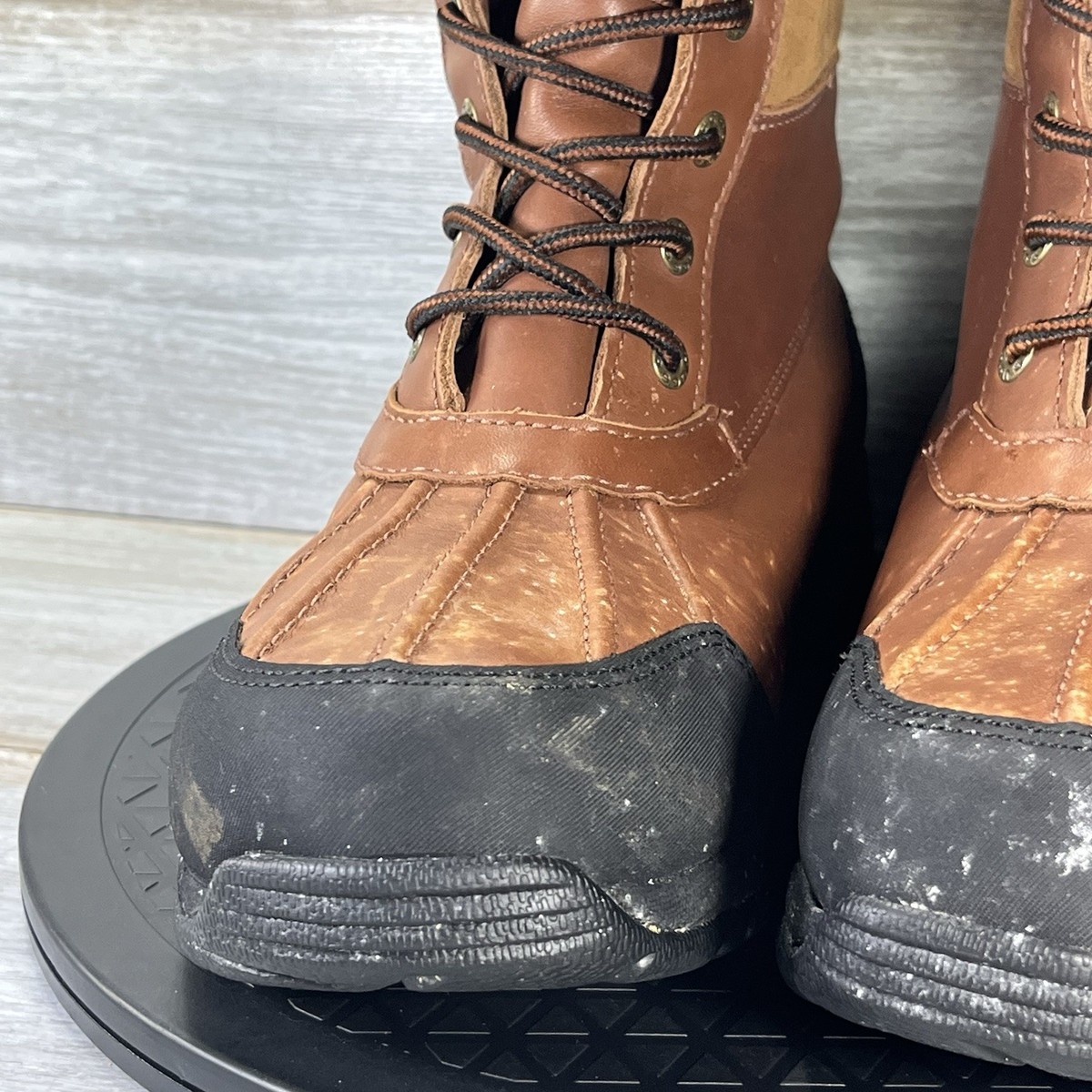 UGG Mens Butte Worchester Brown Leather Waterproof Vibram 