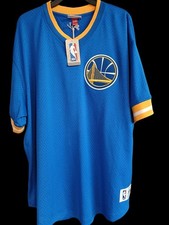 NEW Mitchell & Ness Golden State Warriors Seasoned Pro Mesh  Jersey Shirt Sz 2XL