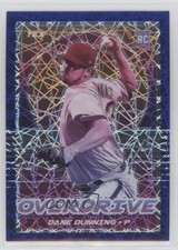 2021 Panini Chronicles Overdrive Blue Velocity Prizm Dane Dunning #16 0c6