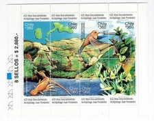 CHILE 2000 Juan Fernandez 425 years full sheet MNH