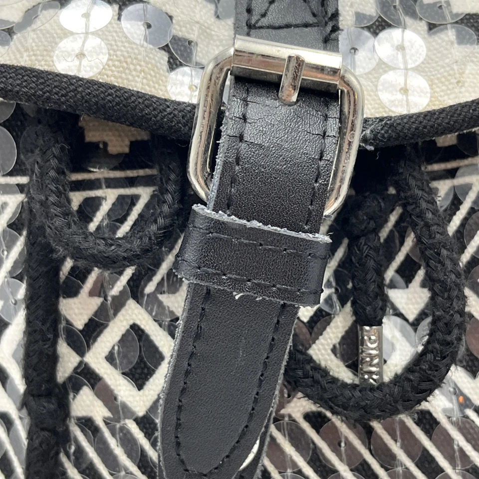 Victorias Secret Pink Bling Sequin Aztec Backpack Book Bag School Campus Bling - Image 3 of 4