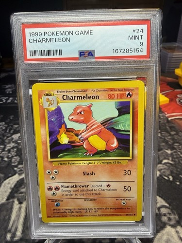 Charmeleon graded PSA 9 for sale on eBay