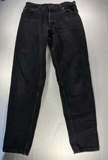 VTG Levi  s 550 Mens 31x30 Black Jeans 90s Made In USA Relaxed Fit Tapered Leg VG
