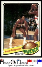 1979-80 Topps #91 Junior Bridgeman Milwaukee Bucks Basketball Card