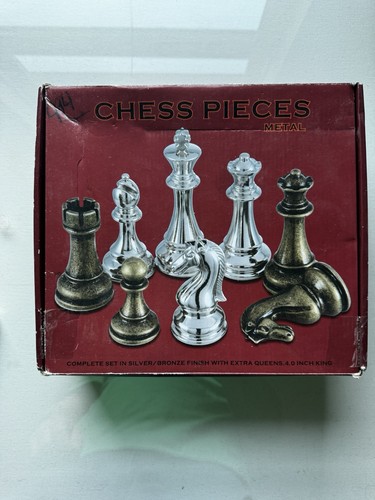 Cress Pieces Metal Silver Bronze Finish