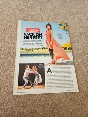 TPEEP483 MAGAZINARTIKEL & BILD 11X8'' AMY PURDY 