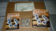 Spirit Stones Set with Book & Cloth, Growling Bear, Michael Bromley