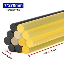 Hot Melt Glue Stick Black High Adhesive 7mm for Car Hail Removal DIY Repair Tool