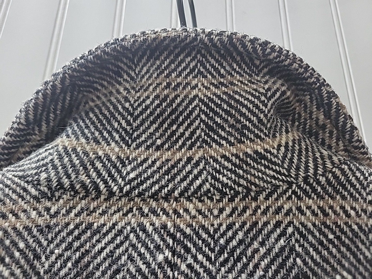 VTG Pendleton Wool Double Breasted Herringbone Tr… - image 16