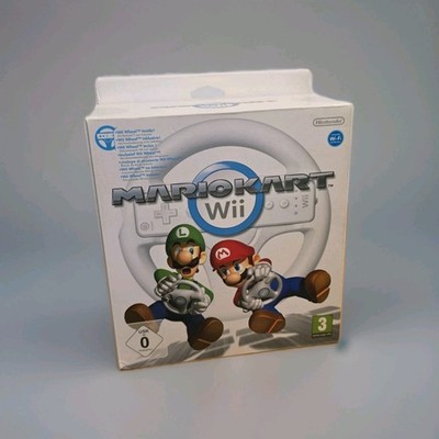 Nintendo Wii Mario Kart Wii Bundle inkl. Lenkrad Neu 