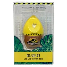 Jurassic Park Profusion Cosmetics Liquid Bronzer Dig Site #2 Dino Egg New