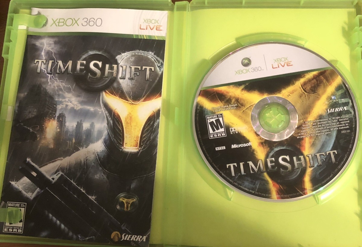 TIMESHIFT / JEU CONSOLE XBOX 360 - Jeux vidéo