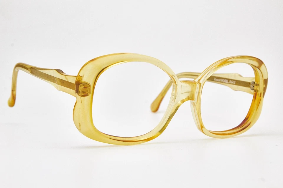 1970s vintage UNIQUE/RARE ROBERT MOREL PARIS butterfly chunky eyeglasses NELLY - Image 3 of 4