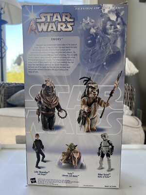 Star Wars Return of the Jedi Battle of Endor Ewoks Figures Hasbro