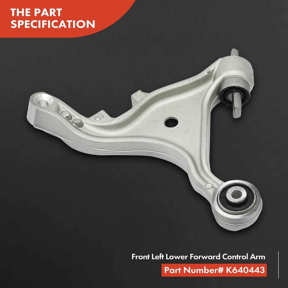 Brazo de control delantero y rótula 4 piezas para Volvo S80 1999 2000 2001 2002-2006 Foto 2 de 4