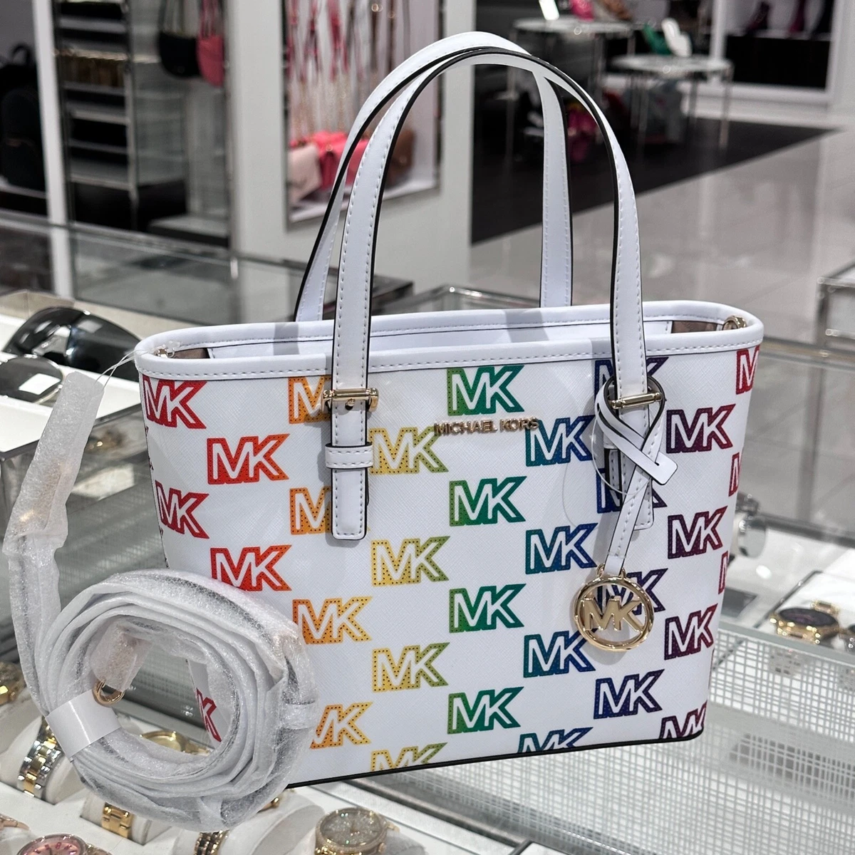 Michael kors shop rainbow handbag