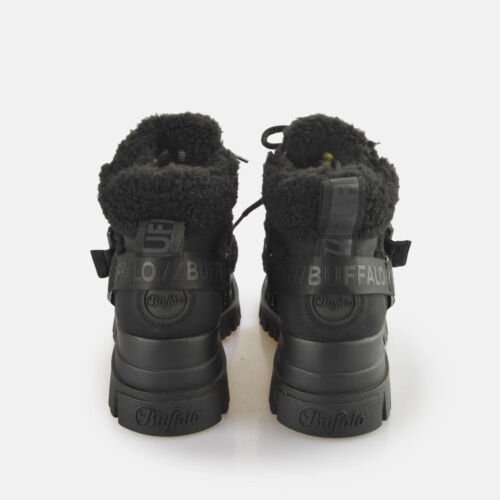 Buffalo Aspha Com Mid Winter Mujer Botas (negro) - Imagen 5 de 6