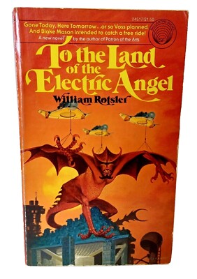 To the Land of the Electric Angel by William Rotsler  Cover by Darrell Sweet