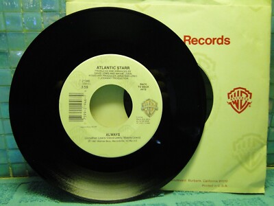 Atlantic Starr All In The Name Of Love Always 7'' 45 Single -EXTRA 45s SHIP FREE