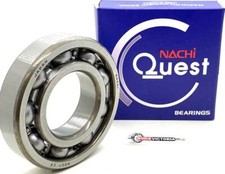 NACHI 6207 C3 DEEP GROOVE BALL BEARING, OPEN TYPE, NO SEALS 35x72x17 mm
