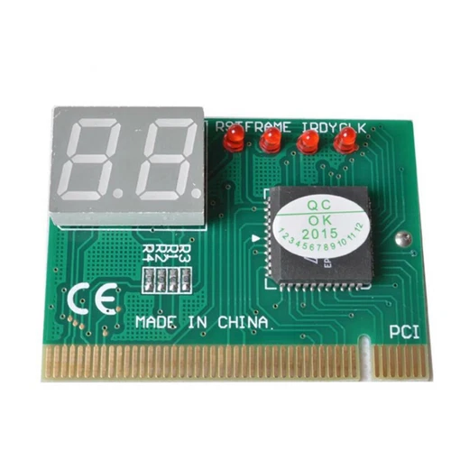 2-Digit Analysis PC Motherboard Test POST Diagnostic Debug Card Analyzer PCI