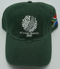 ICC Cricket World Cup 2011 Reebok Adult Adjustable Fit Buckle Back Cap Hat NEW 