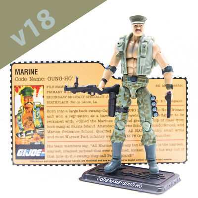 2007 Hasbro G.I. Joe 25th Anniversary GUNG HO v18 Figure