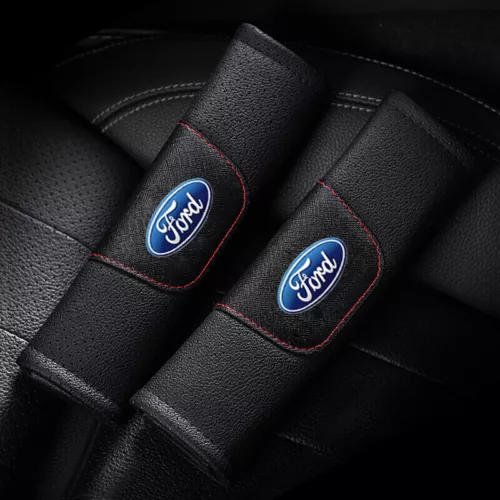 For Ford 2pcs Car Seat Belt Cover Shoulder Cushion Pad Interior Accessories - Bild 1 von 4