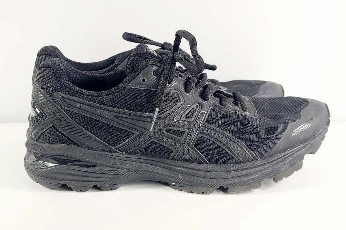 Black asics womens runners cheap