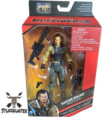 Suicide Squad DC Comics Multiverse   RICK FLAG   Actionfigur 15cm Mattel * Neu