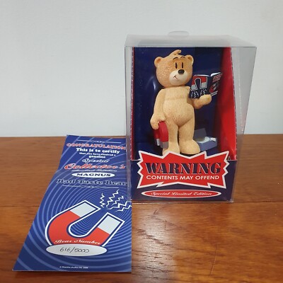 Bad Taste Bears Magnus Fanny Magnet Ltd Edition No 616/5000 Zertifikat & signiert