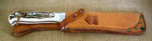 PUMA Horn Handle Hunting Collectible Modern Factory Manufactured Fixed Blade Knives