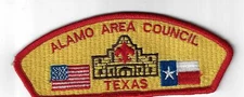 Alamo Area Council SAP S5 Texas RED Bdr. [GA-1825]
