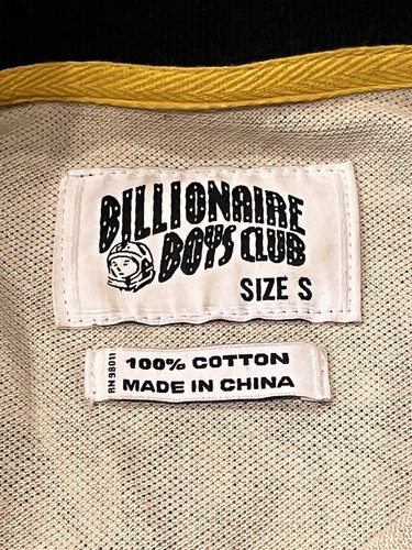 Billionaire Boys Club Green Camo Brigade Mens Small Astronaut Logo Polo Shirt - Picture 9 of 11