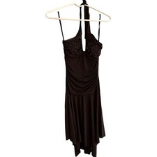 Black Midi Dress - Size Small