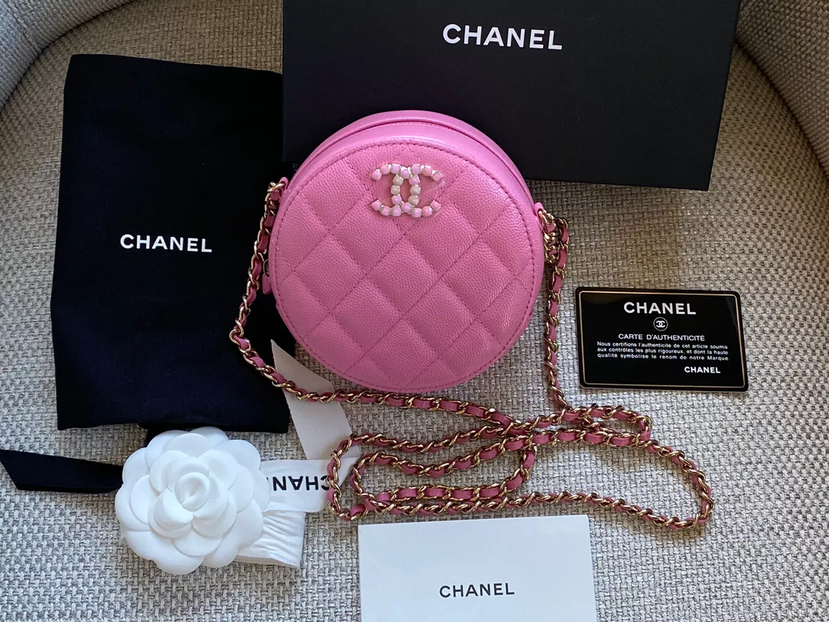 Chanel Pink Quilted Lambskin Box Bag Small Q6B0H31IPH000