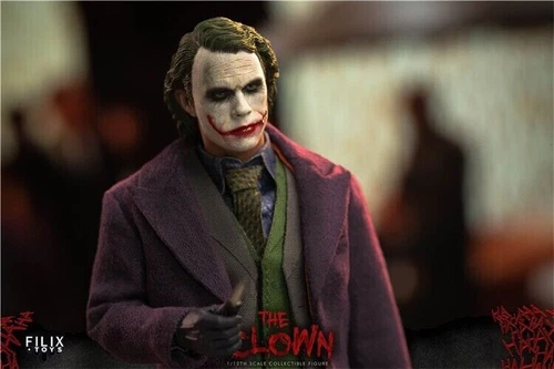 FILIX TOYS FX004 1/12 Joker Heath Ledger 6" Action Figure in stock - Picture 9 of 24