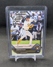 Christian Yelich 2025 Topps Now #19/25 Gold Road to Opening Day Brewers OD-223