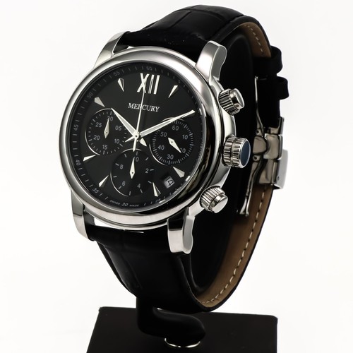 Mercury • Swiss Chronograph Watch • Stainless Steel • 44mm • Quartz • 5ATM - Picture 3 of 11