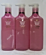 3 Beach Bliss Bath & Body Works Cleansing Gel Hand Soap 8 fl oz