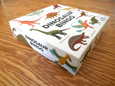 NEW  Laurence King ''Dinosaur Bingo!'' Game for 3-8 Players