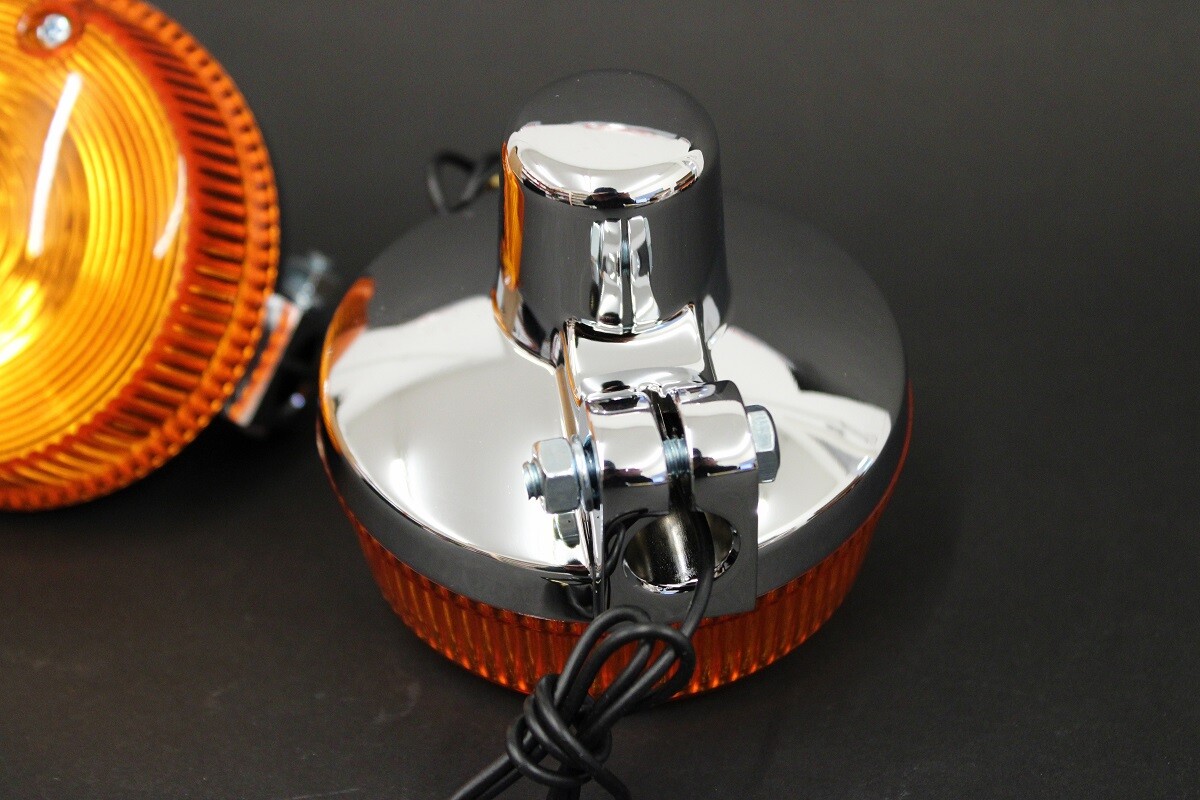 NEW Kawasaki Z1 Z1a Z1b Z900 Indicators x2 Quality Chrome Metal Body D508 eBay