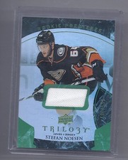 15-16 2015-16 UPPER DECK TRILOGY STEFAN NOESEN ROOKIE GREEN JERSEY /599 125 DUCK
